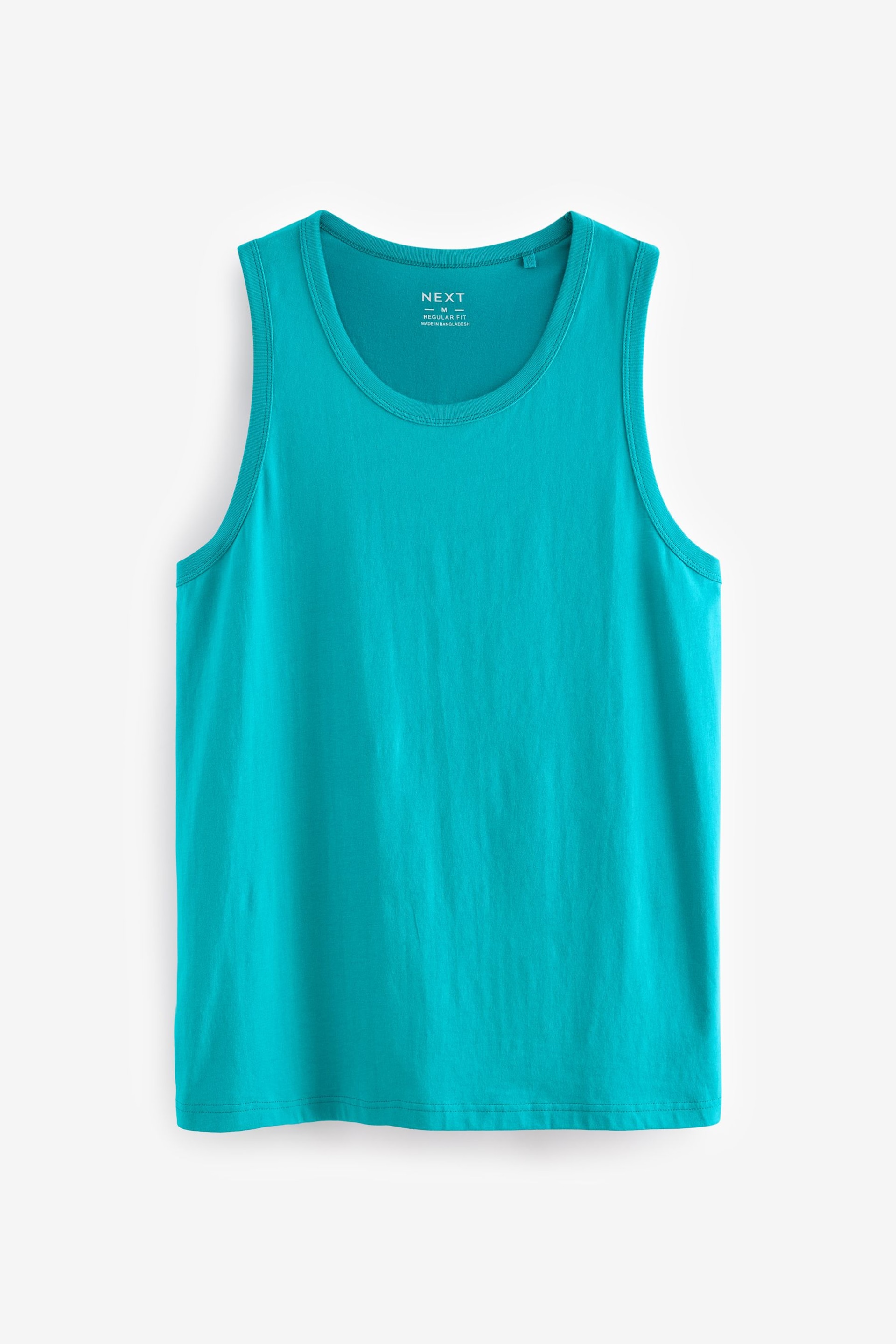 Aqua Blue Regular Fit Vest - Image 5 of 7