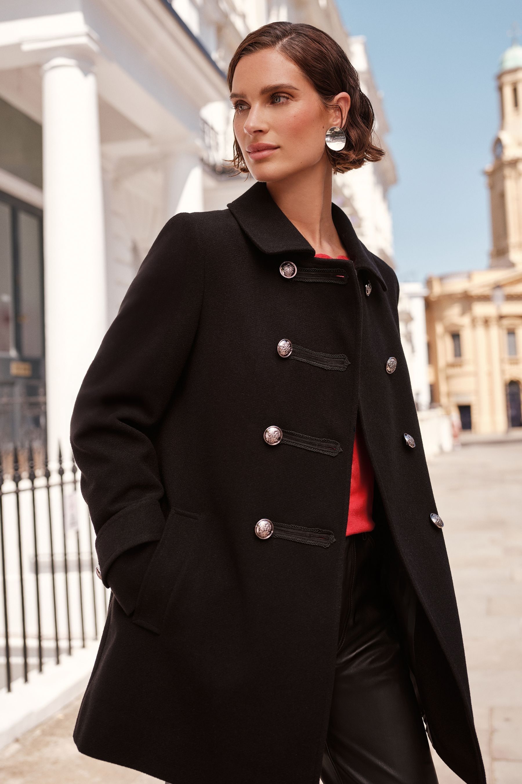 Warm smart coat top