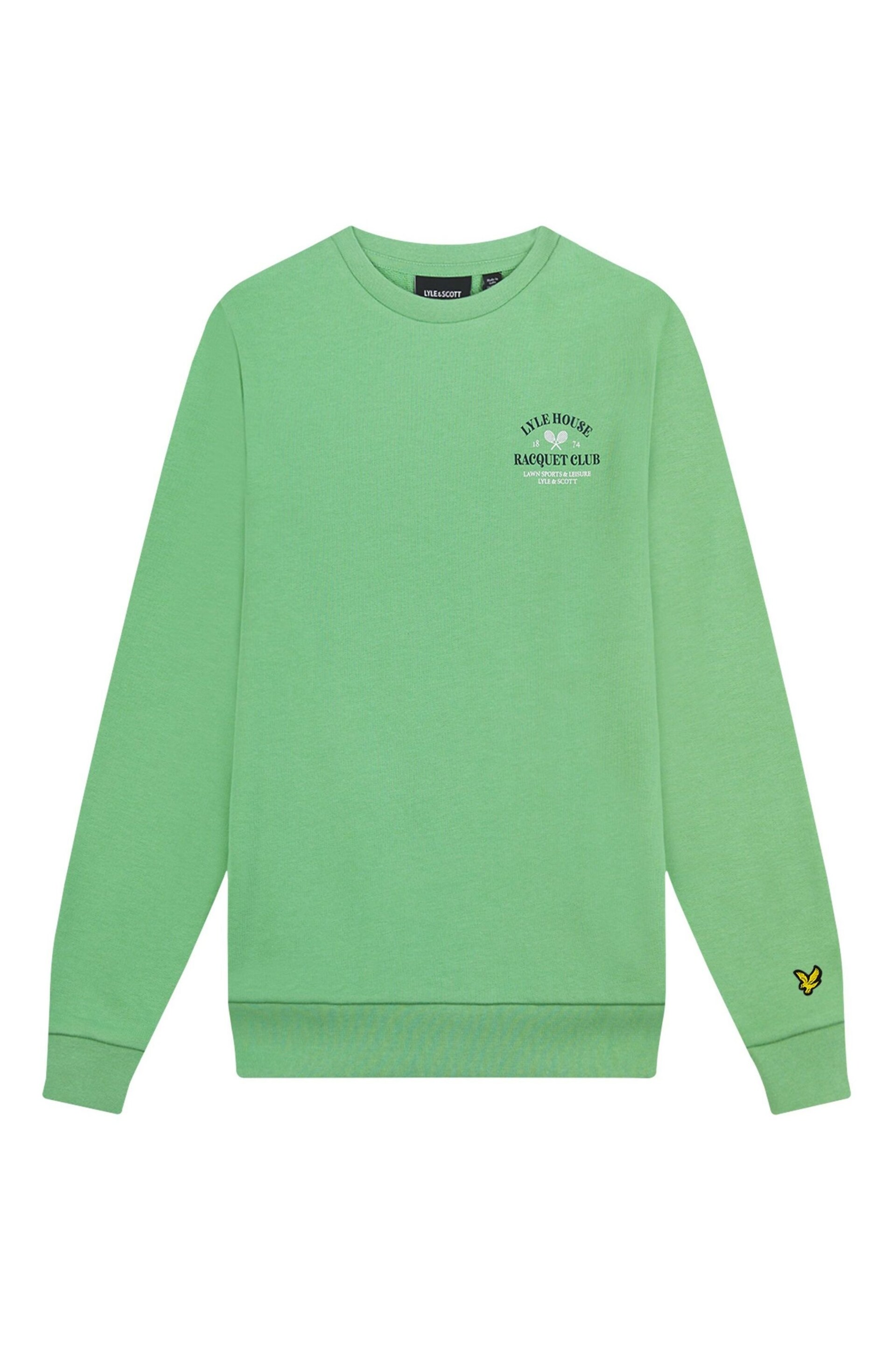 Lyle & Scott Boys Club Back Graphic Sweatshirt - Image 2 of 3