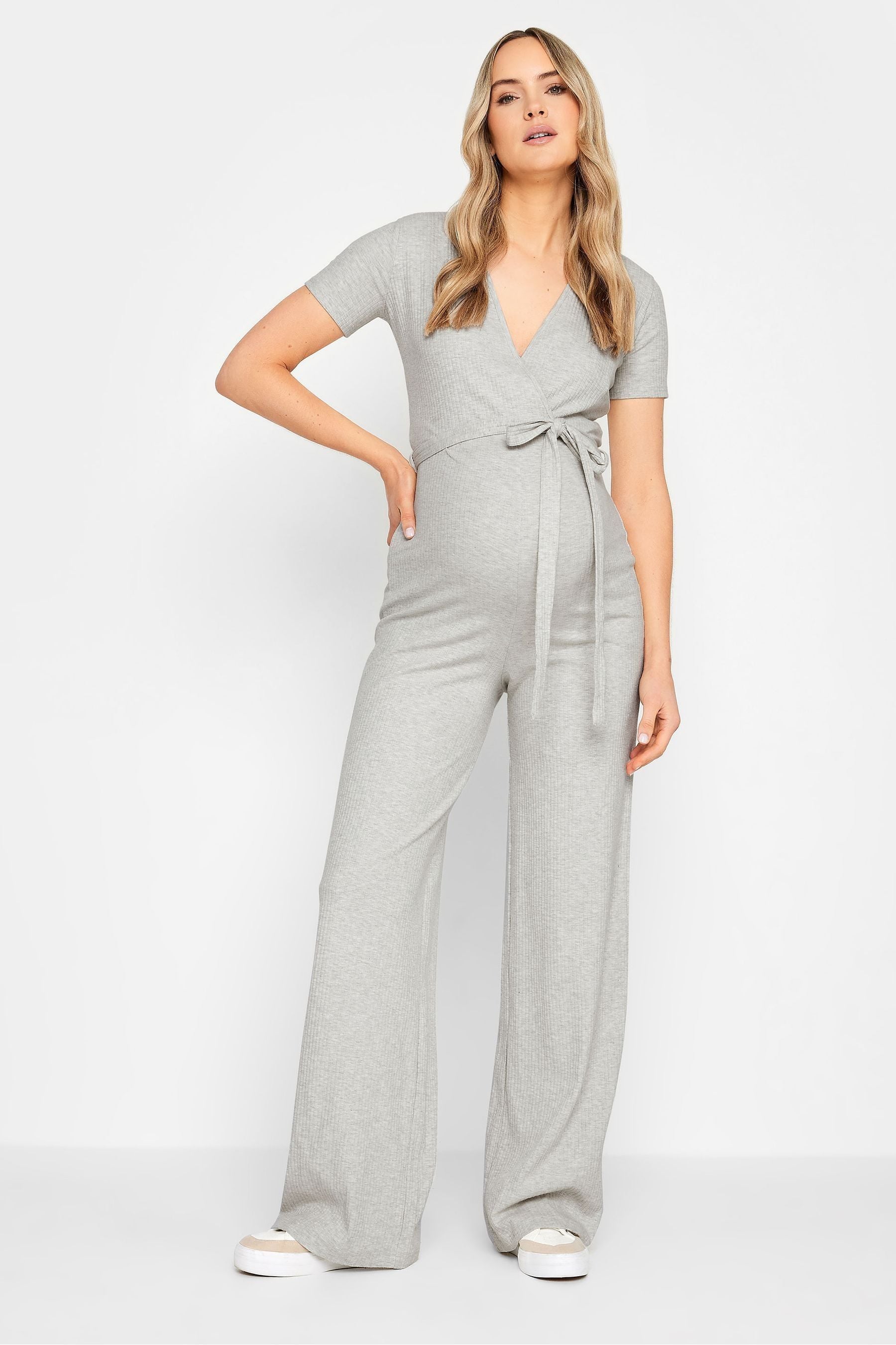 Tall best sale maternity jumpsuit