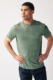 Green/Blue Active Gym and Training T-Shirts 2 Pack - Image 6 of 14