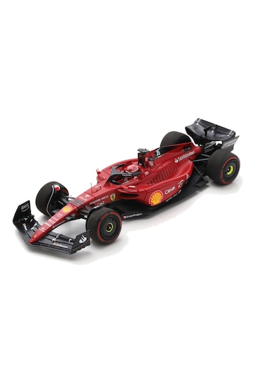 Fanatics Red Scuderia Ferrari SF75 No.16 Winners Bahrain GP 2022 Charles LeClerc 1:43 Model Toy