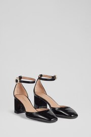 LK Bennett Patent Leather D'orsay Courts - Image 2 of 3