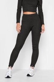 PixieGirl Petite Black Foil Wash Leggings - Image 3 of 4