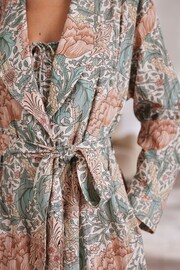 Green Morris & Co. Floral Robe - Image 7 of 10