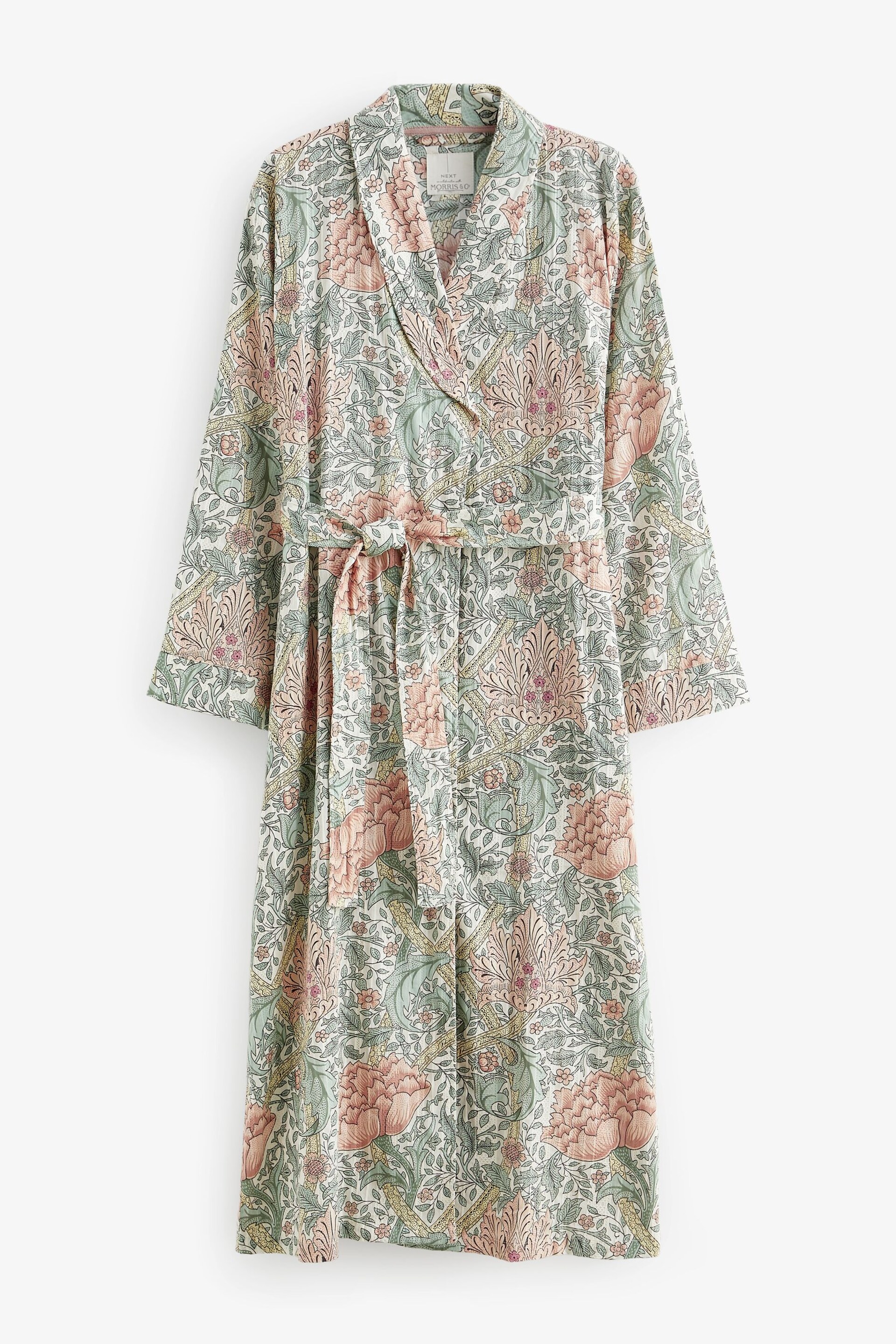 Green Morris & Co. Floral Robe - Image 8 of 10