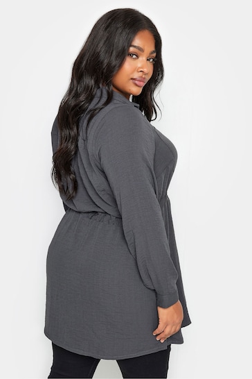 Yours Curve Grey Utility Tunic