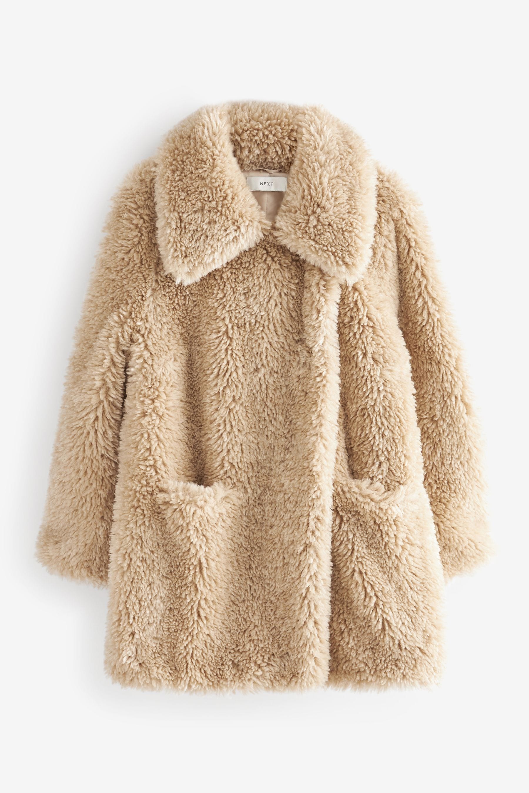 Next cream coat top