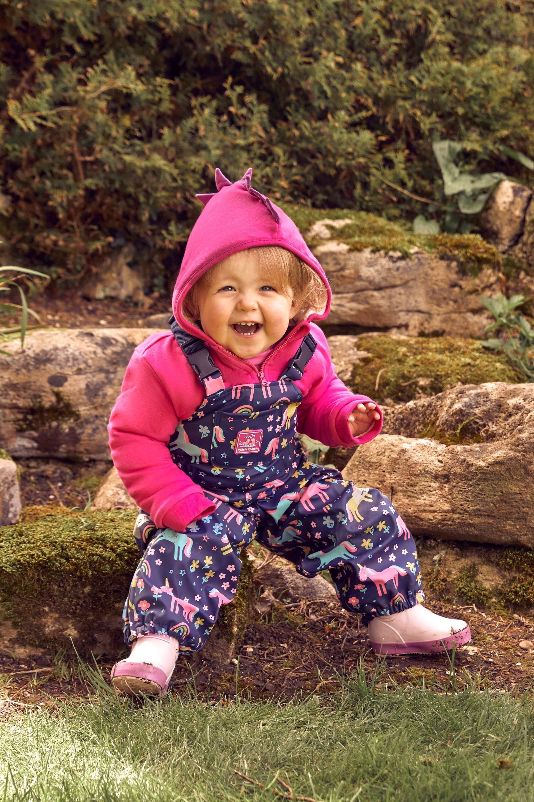 Jojo maman cheap waterproof dungarees