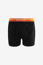 Black Bright Rainbow Waistband 10 pack Boxers - Image 2 of 13