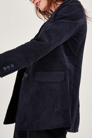 Monsoon Blue Cord Blazer Suit Jacket - Image 4 of 5