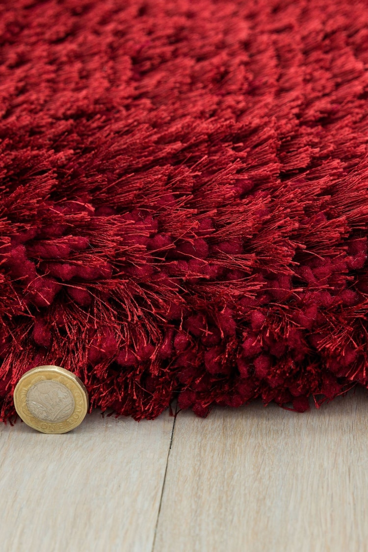 Asiatic Rugs Red Plush Rug - Image 5 of 5