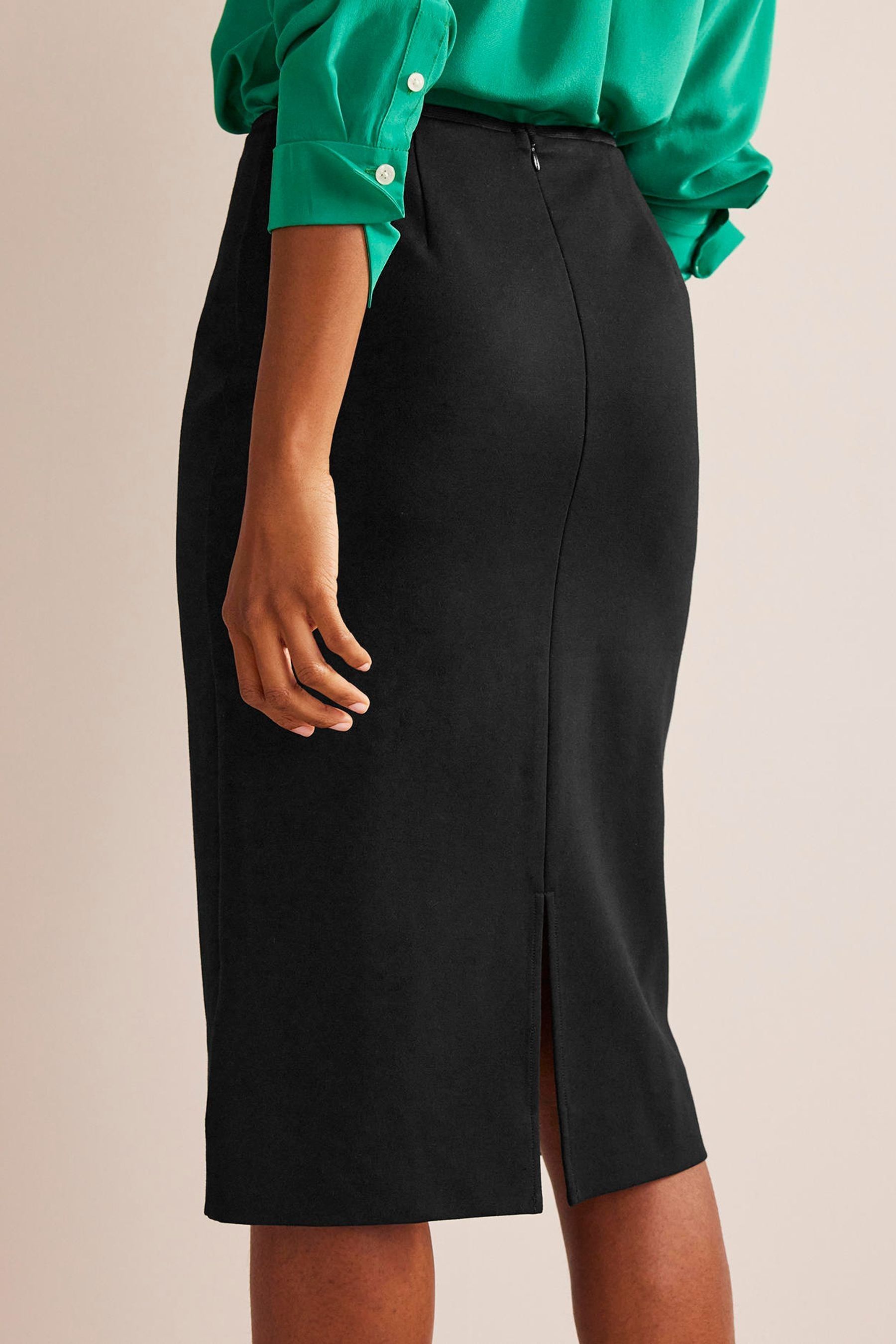 Petite jersey midi skirt online