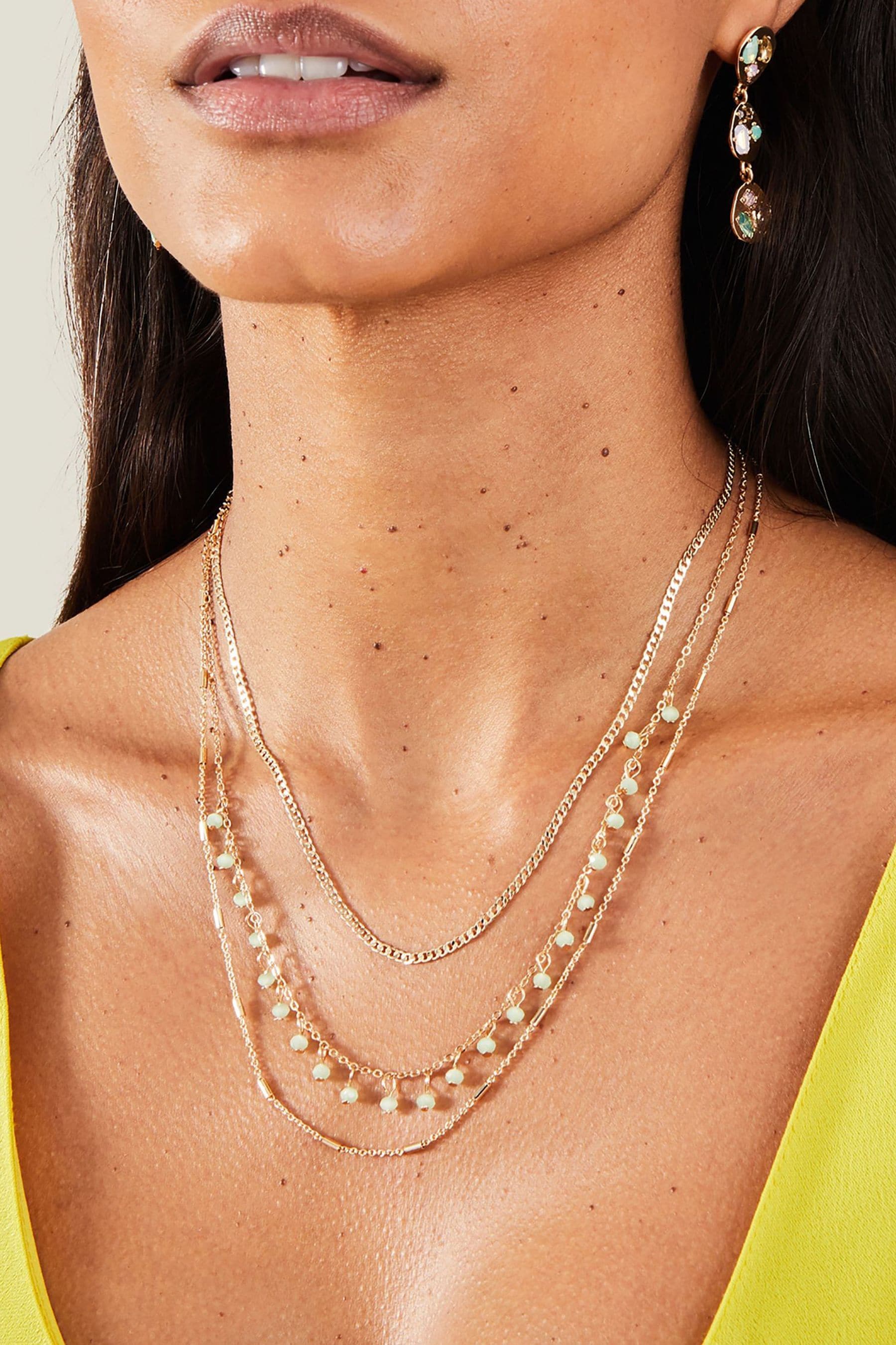 Accessorize layered necklace store