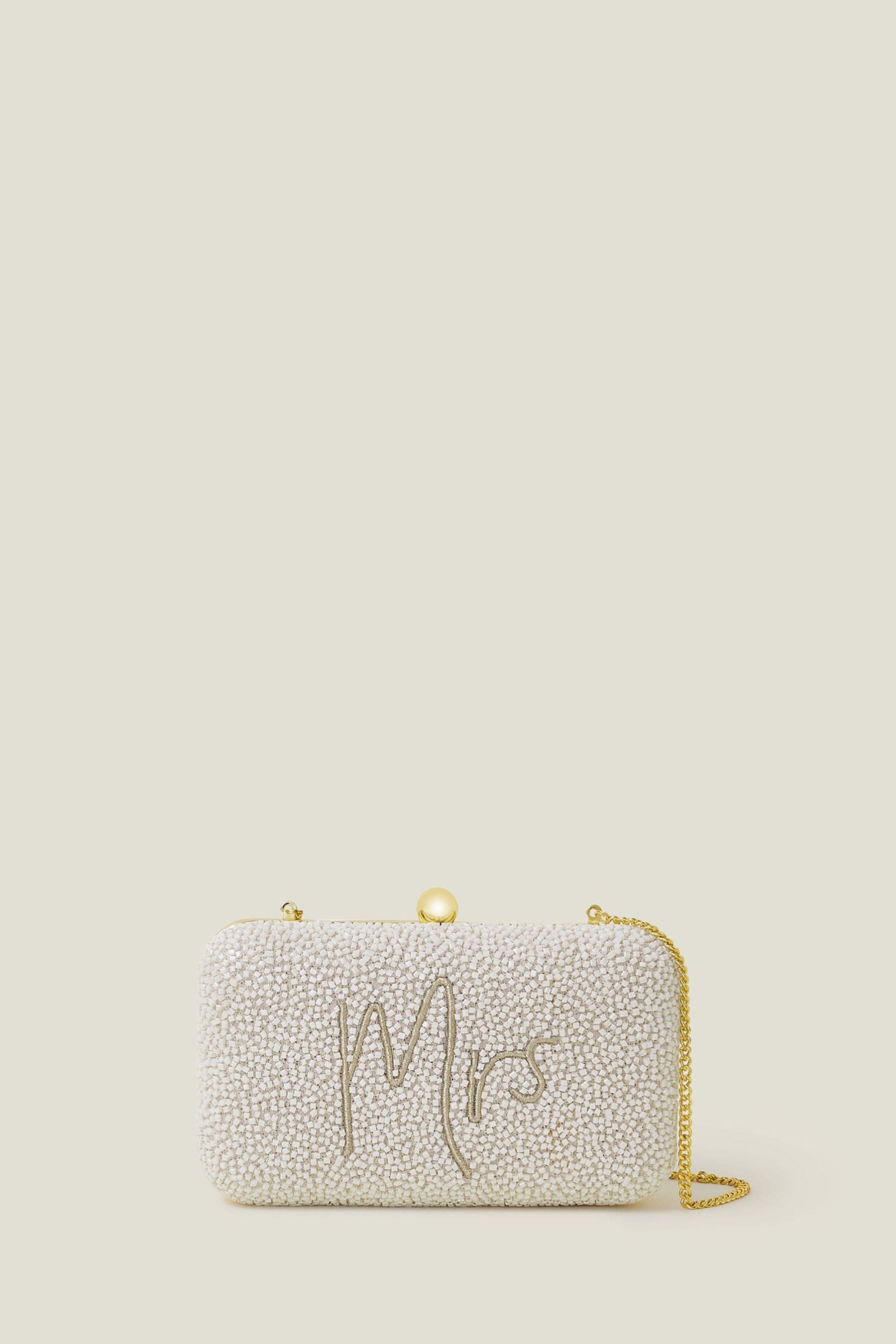 Mrs clutch bag accessorize shop