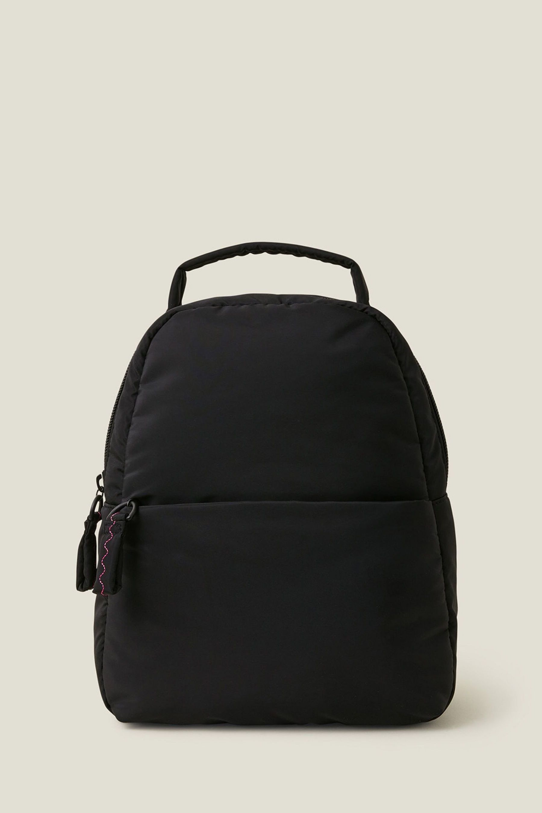 Nylon black backpack shop