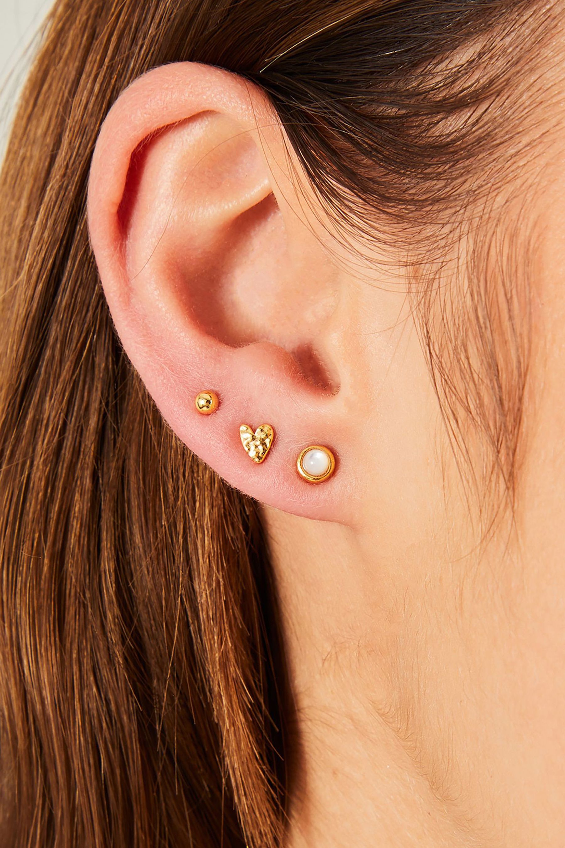 Accessorize heart deals earrings