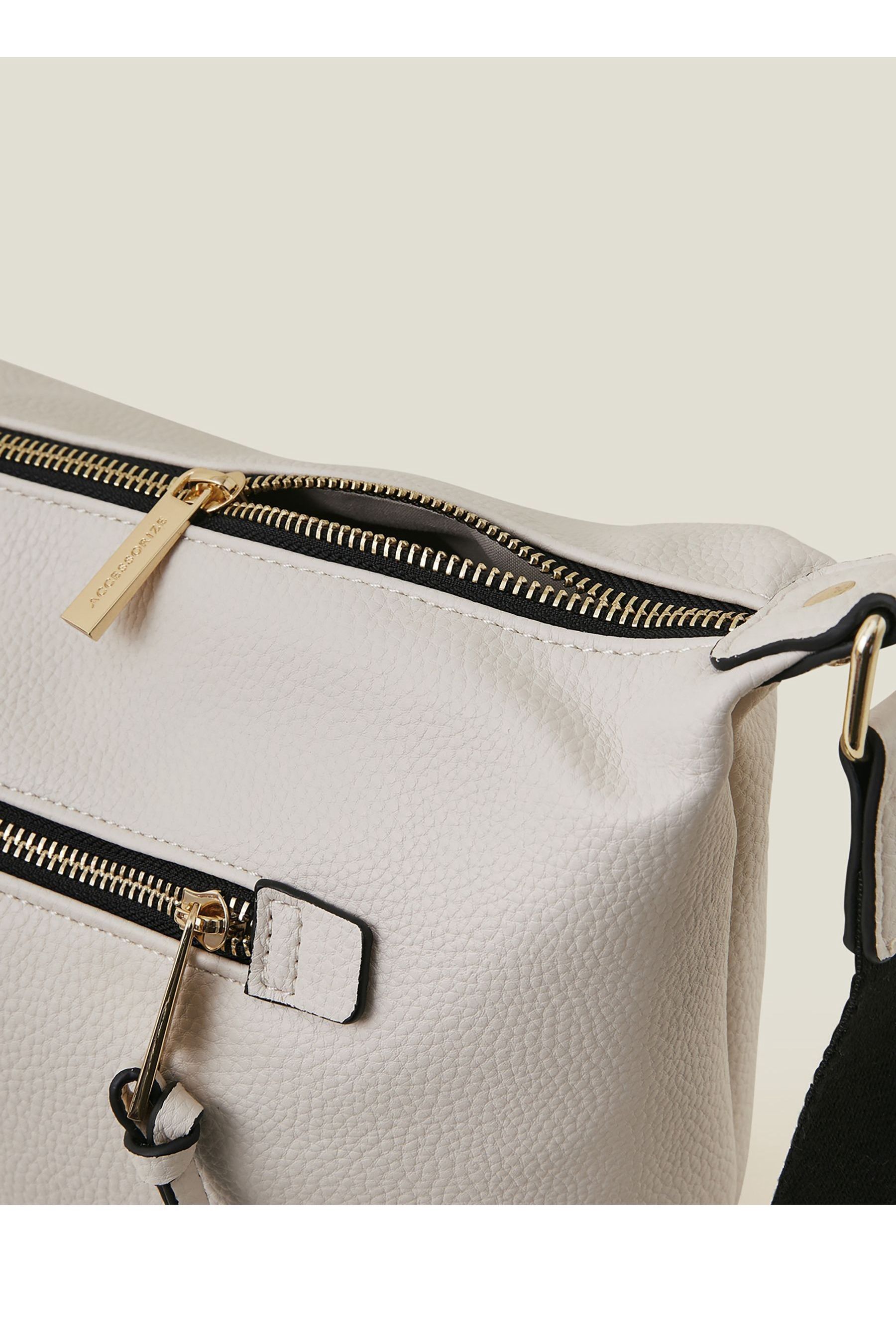 Buy Accessorize Grey Slouchy Webbing Strap Bag from Next Luxembourg