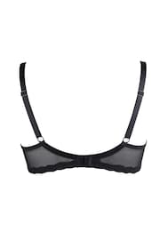 Pour Moi Black Luxe Linear Contour Lightly Padded Bra - Image 5 of 5