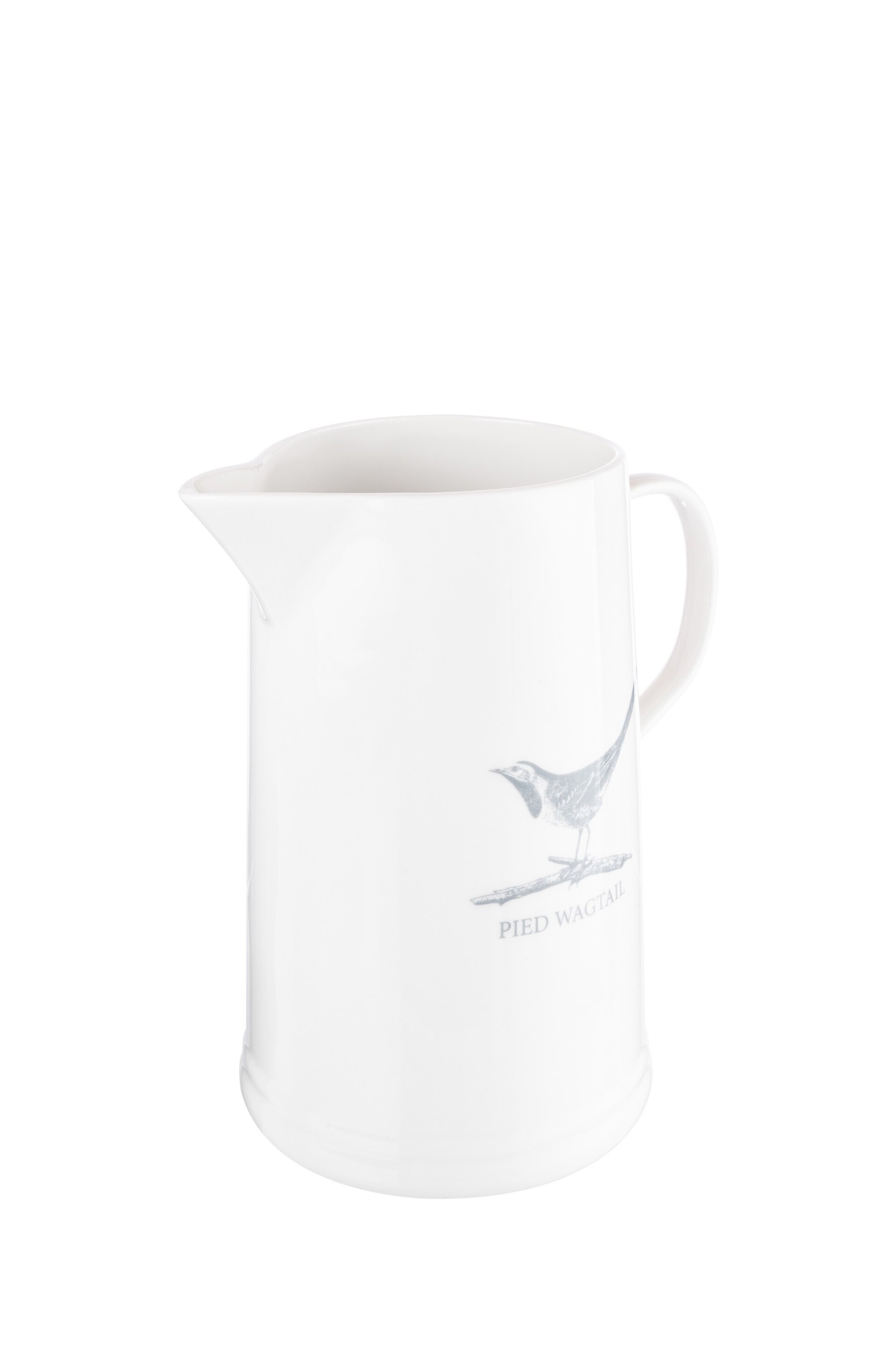Mary Berry White Garden Pied Wagtail Large Jug - Image 3 of 4