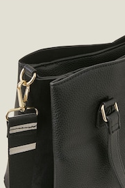 Accessorize Black Webbing Shoulder Bag - Image 4 of 4