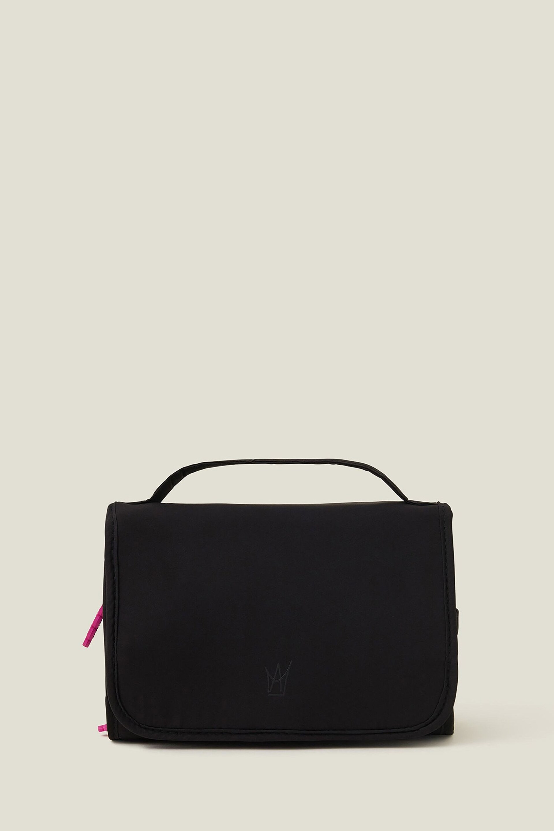 Accessorize Black Travel Hanging Washbag - Image 1 of 4