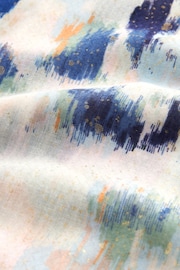 Blue Watercolour Lightweight Scarf - Image 5 of 5