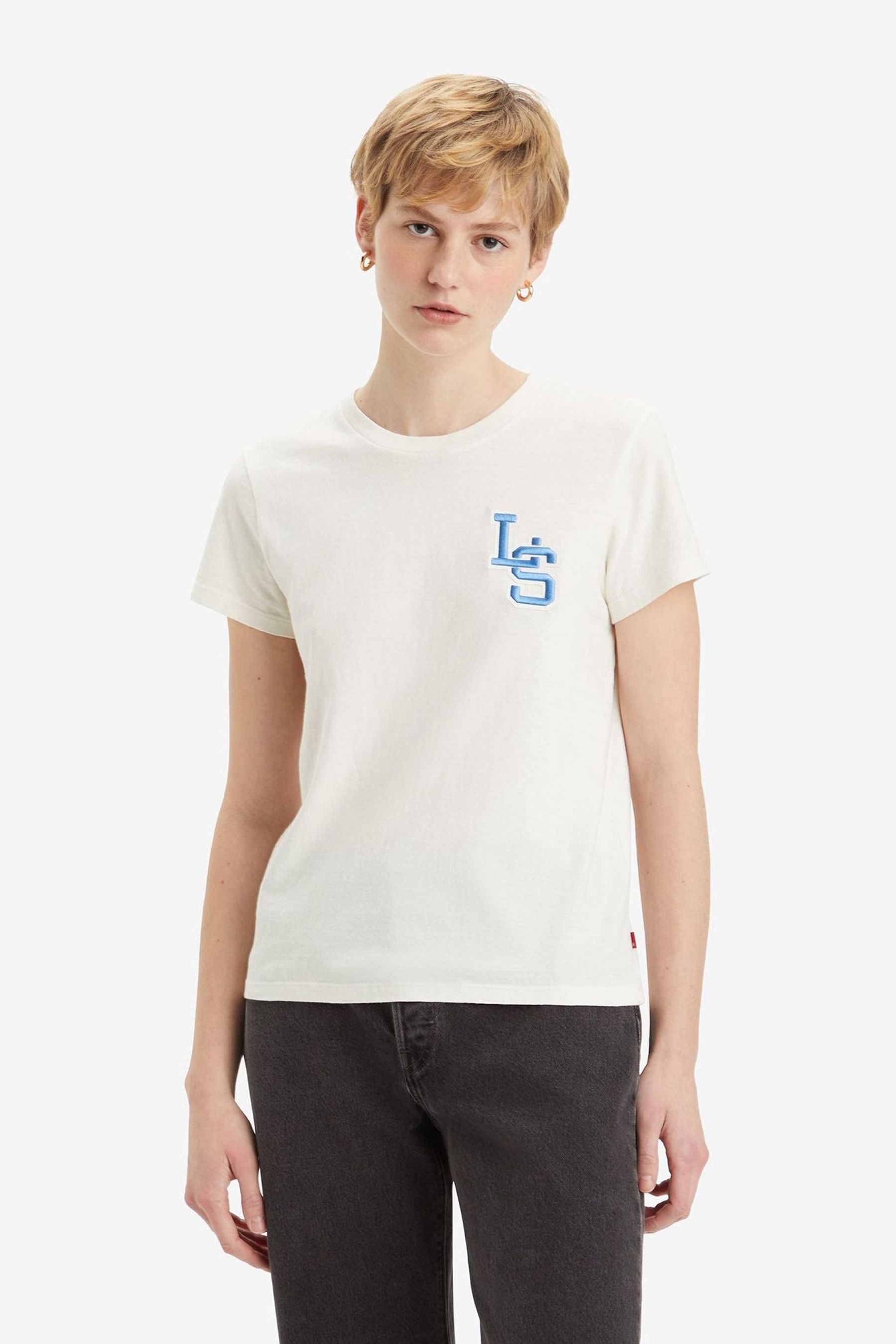 Levi s Egret 100 Cotton The Perfect T Shirt
