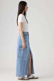 Levi's® Maximize The Moment 100% Cotton Ankle Column Cargo Skirt - Image 7 of 11