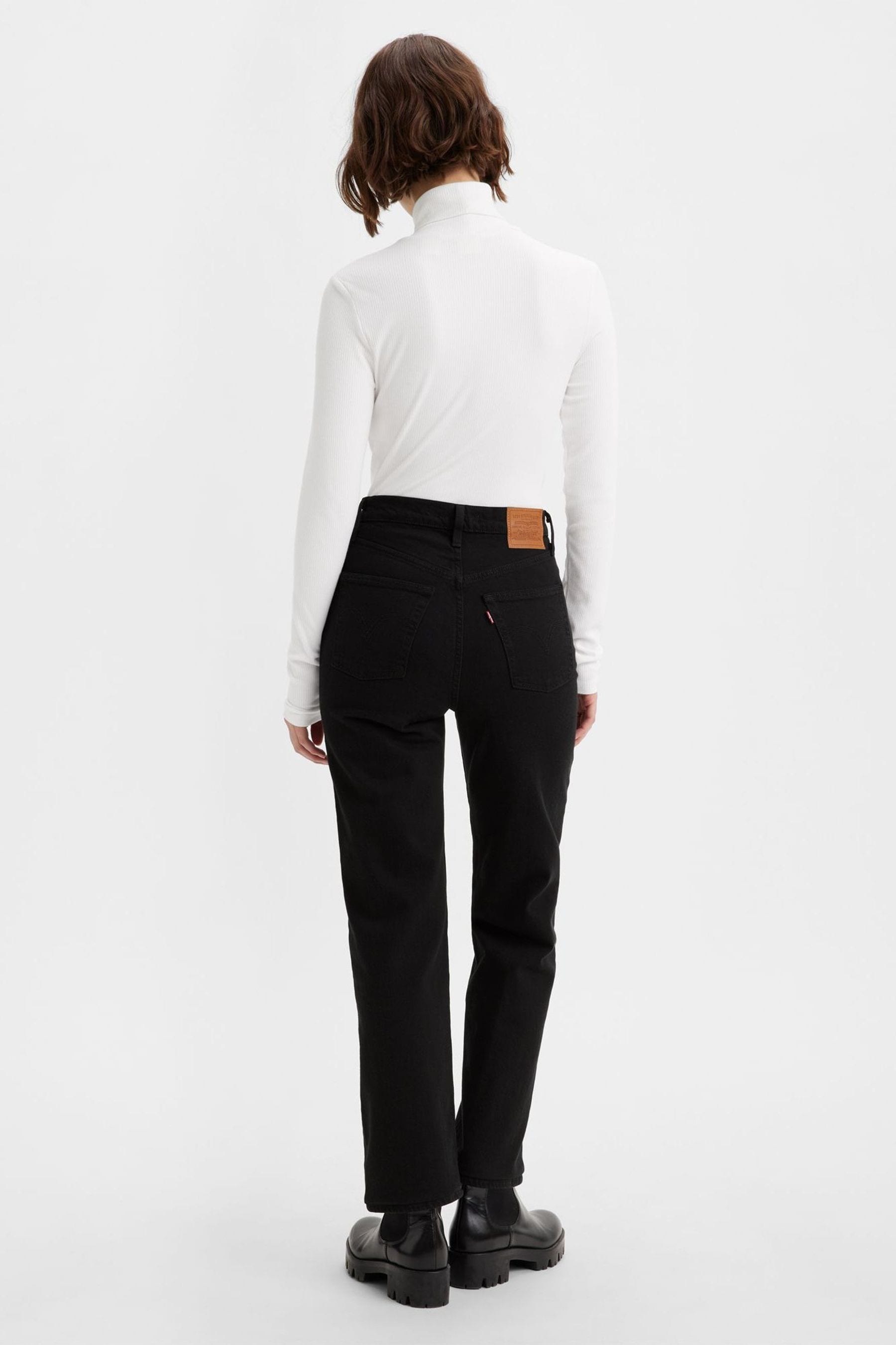 Buy Levi s Black Sprout Ribcage Straight Ankle Jeans from Next Austria