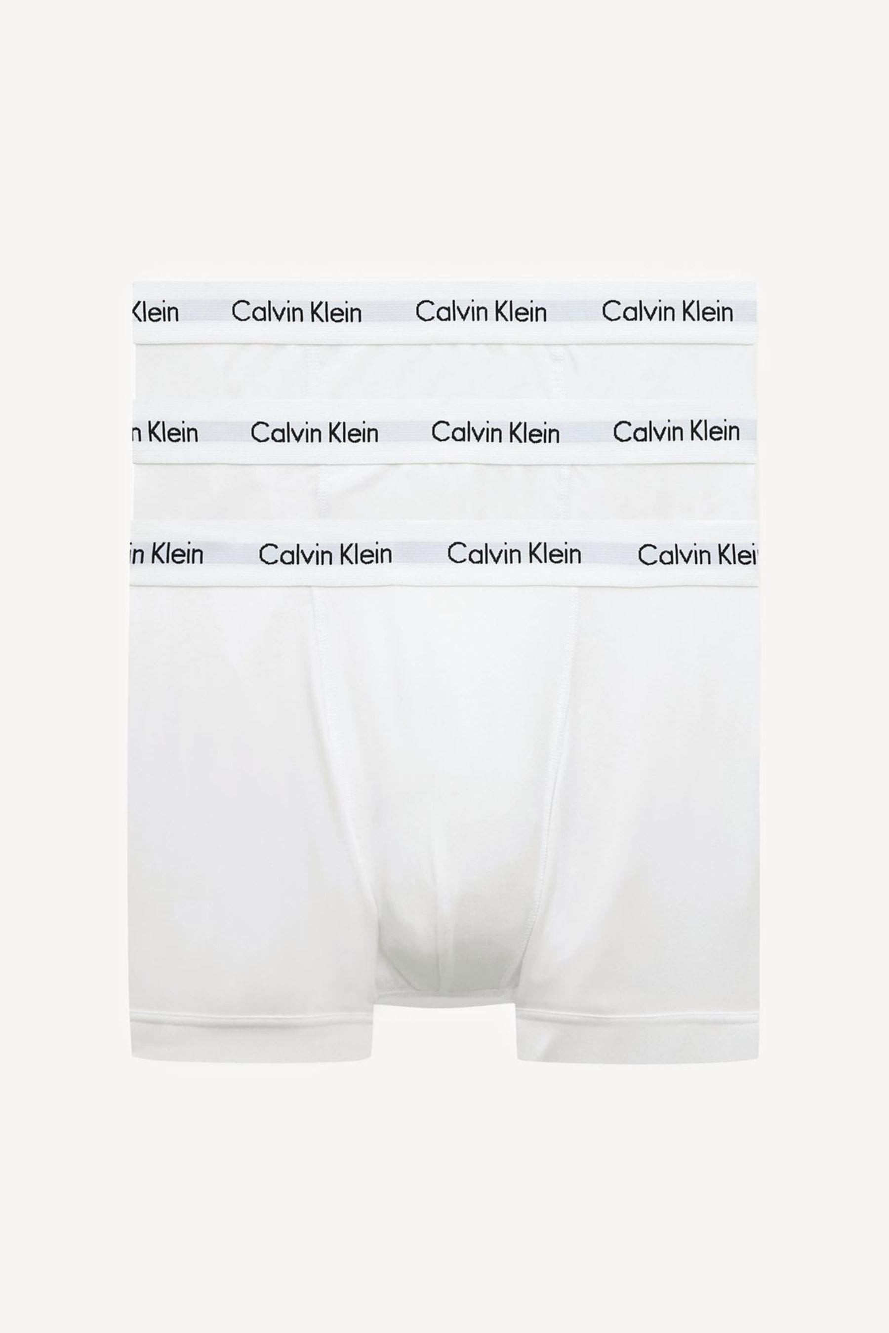 Buy Calvin Klein White Trunks 3 Pack from Next USA