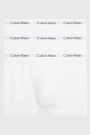 Calvin Klein White Trunks 3 Pack - Image 5 of 6