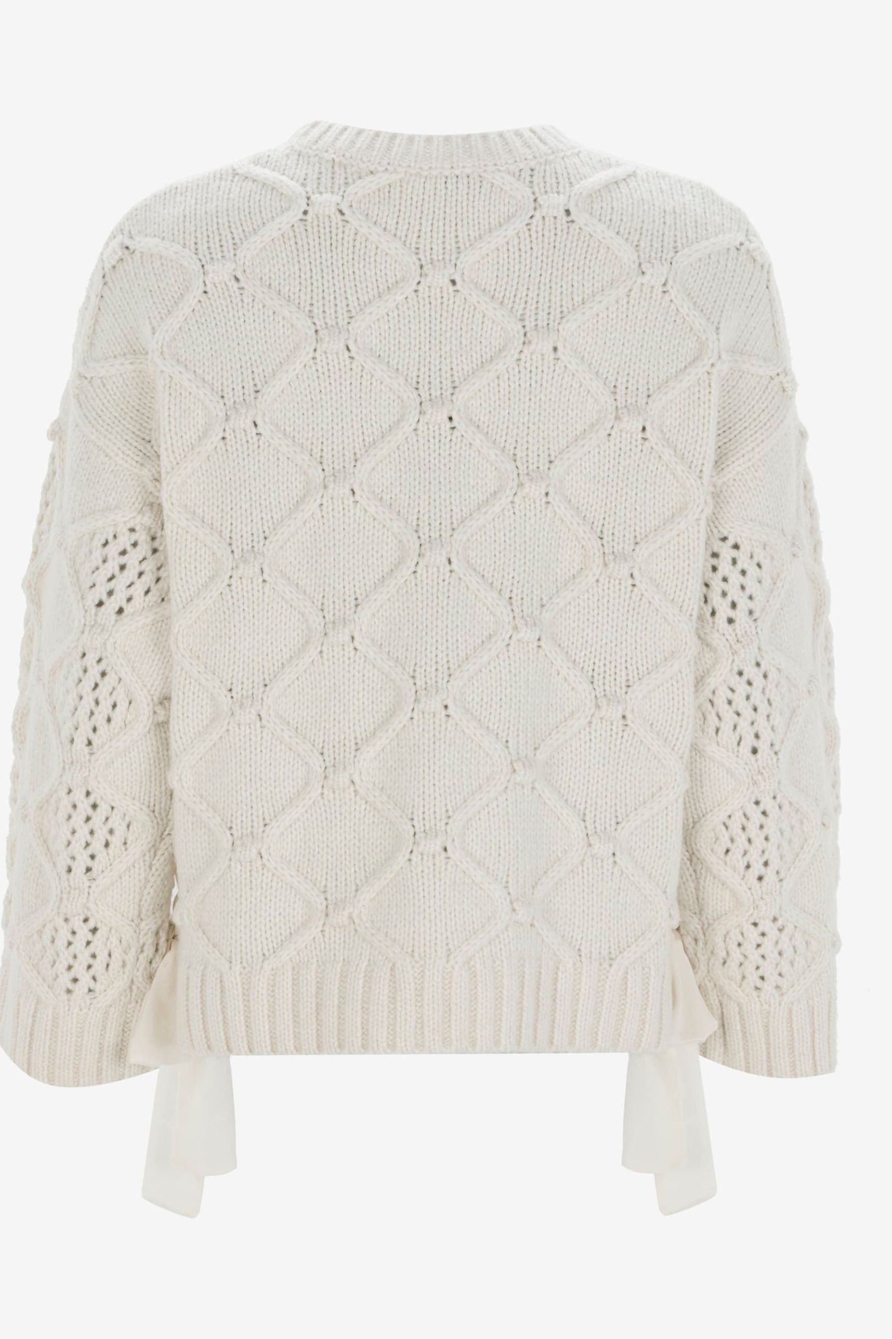 Next cream bobble jumper clearance