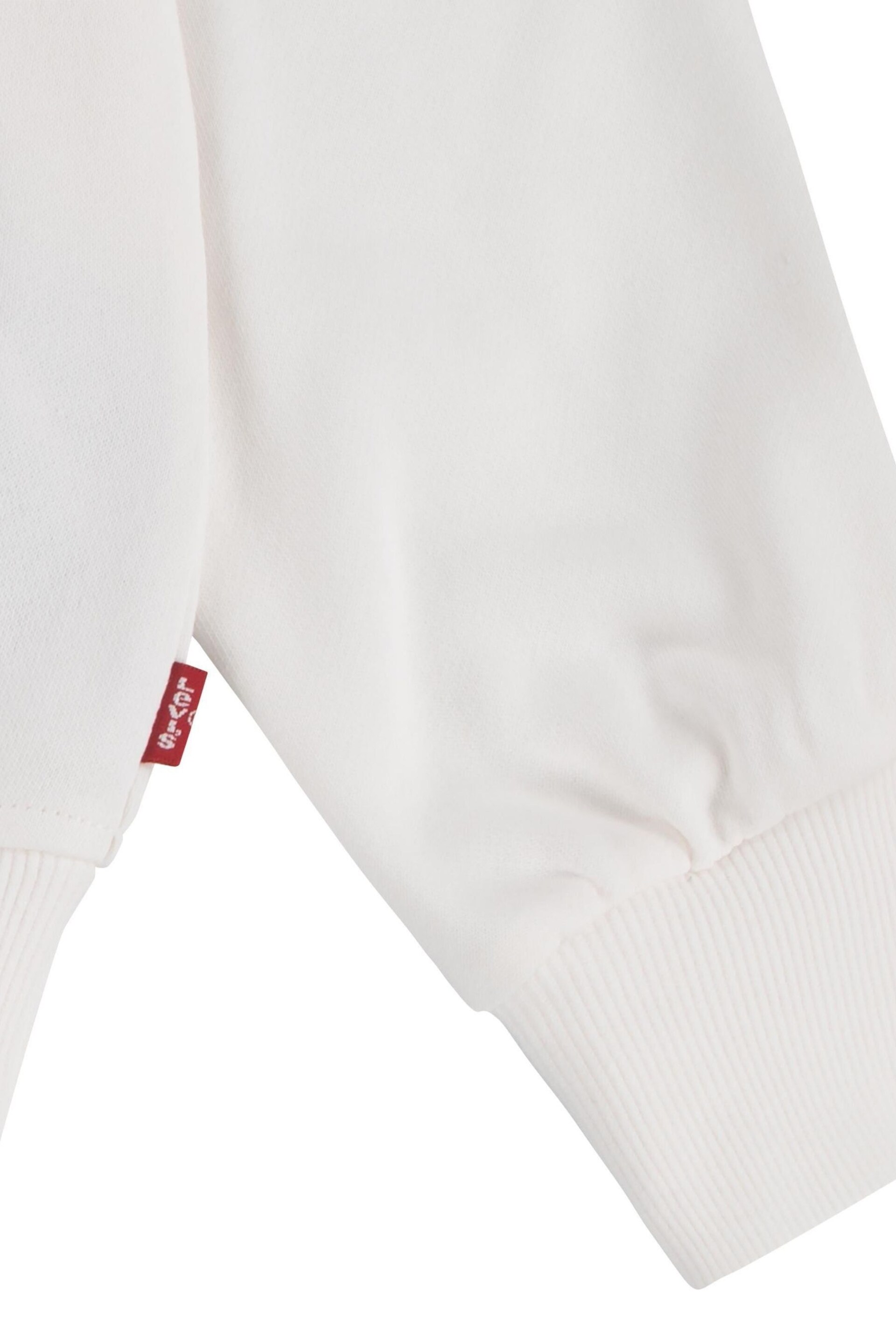 Levi's® White Floral Logo Crew Neck Sweater Jumper - Image 7 of 7