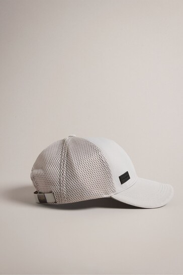 Ted Baker Grey Ethanns Mesh And Cotton T Cap