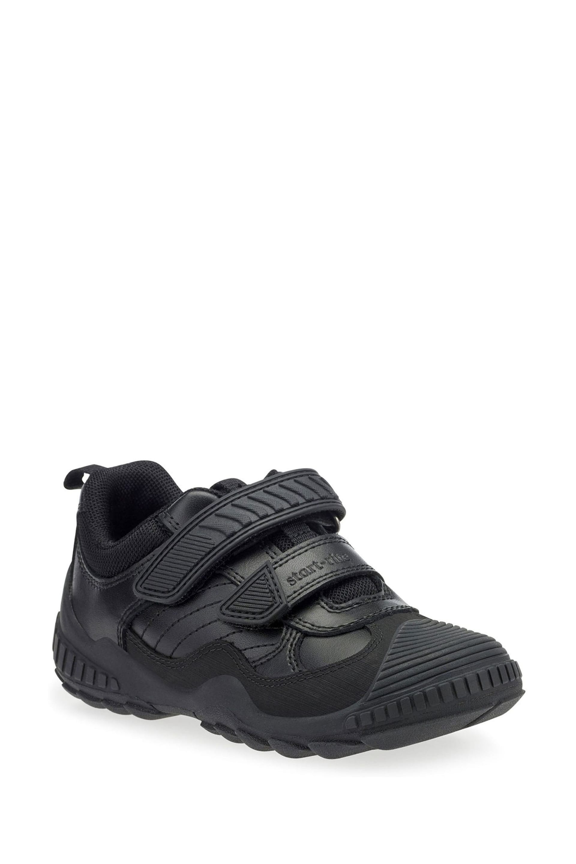 Start-Rite Extreme Pri Black Leather School Shoes G Fit - Image 3 of 6