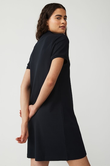Fred Perry Womens Navy Polo Shirt Dress