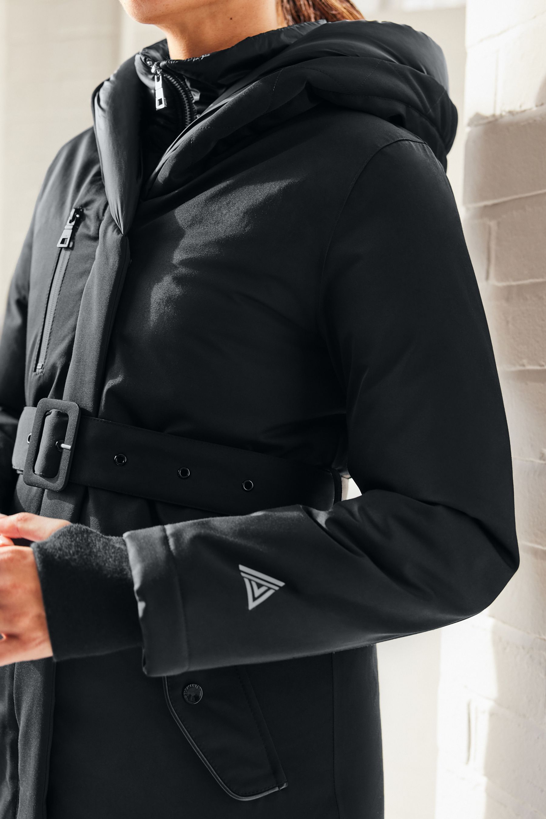 Belted waterproof new arrivals coat