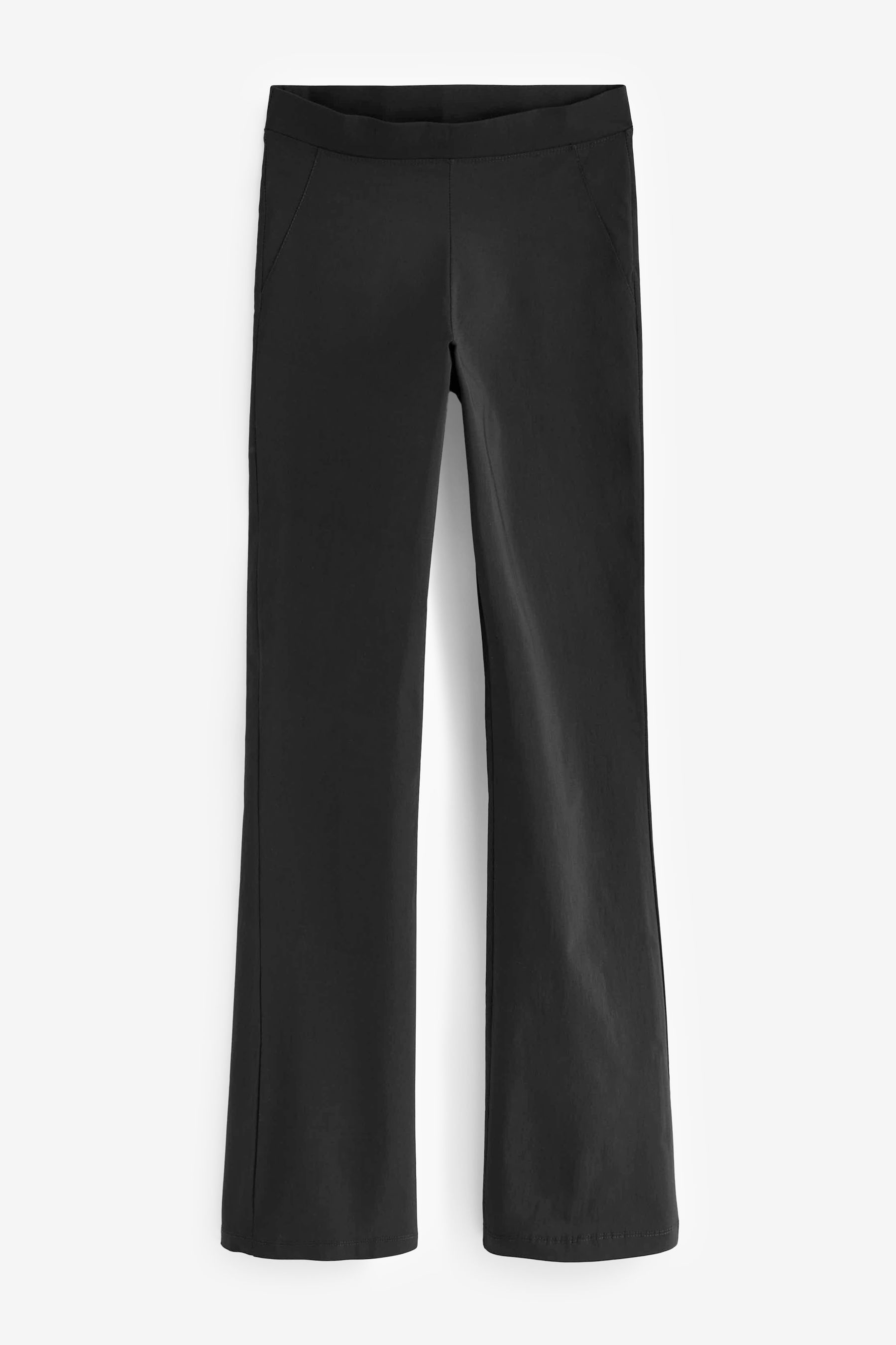 Stretchy bootcut trousers deals