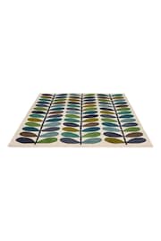 Orla Kiely Green Multi Stem Rug - Image 3 of 4