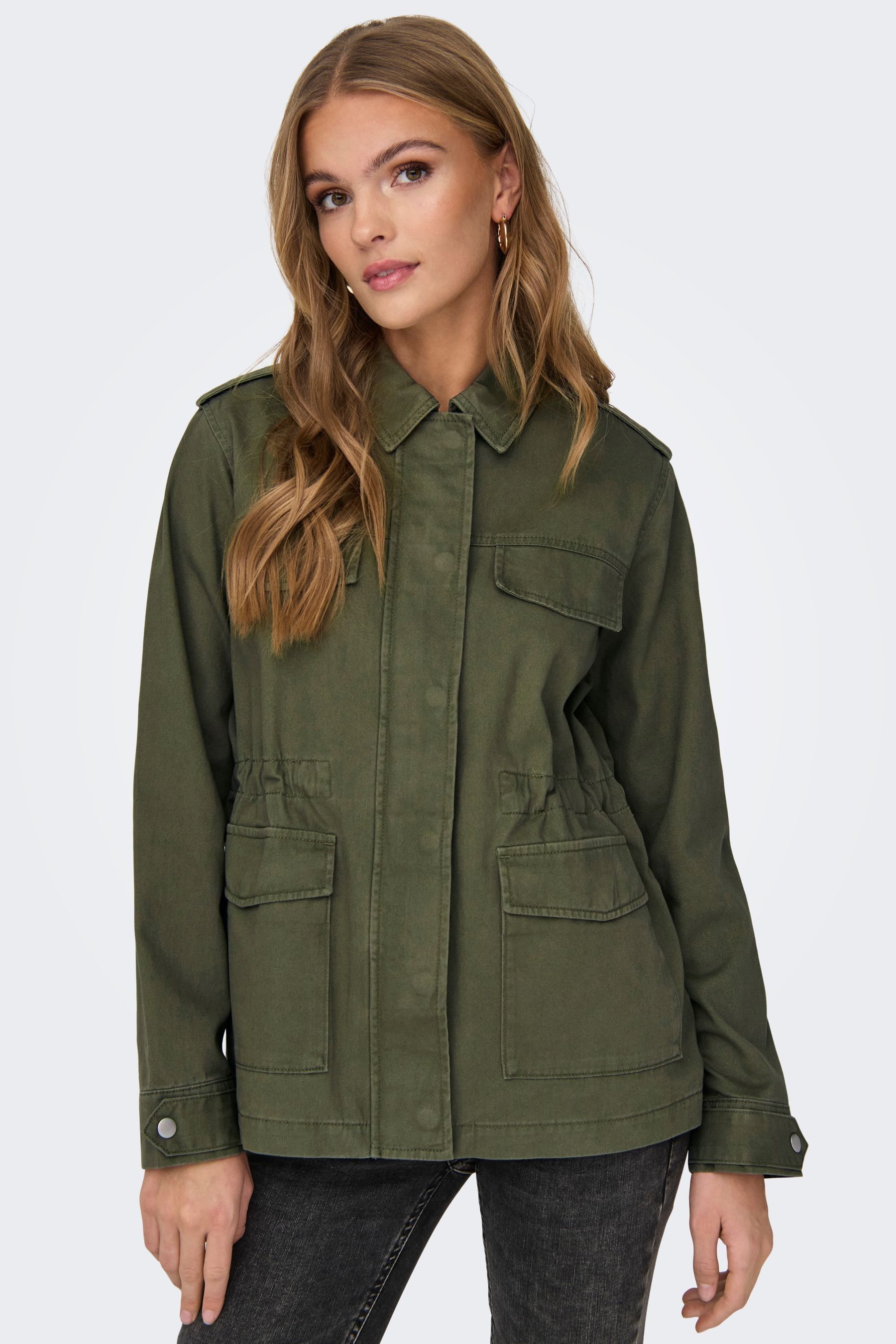 Womens green utility jacket hotsell