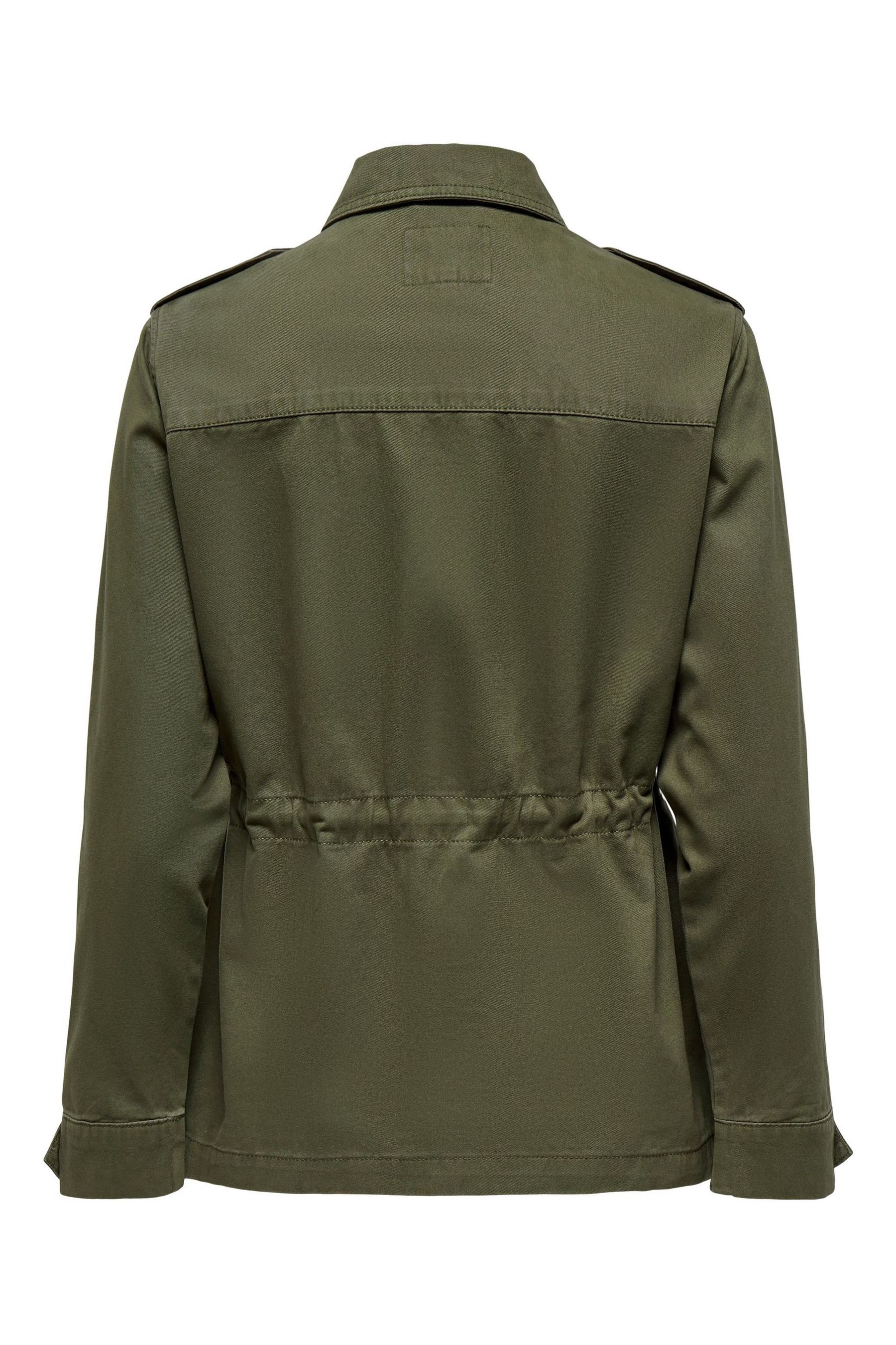 ONLY Green Utility 100 Cotton Cargo Jacket