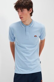 Ellesse Blue Rookie Polo Shirt - Image 1 of 6