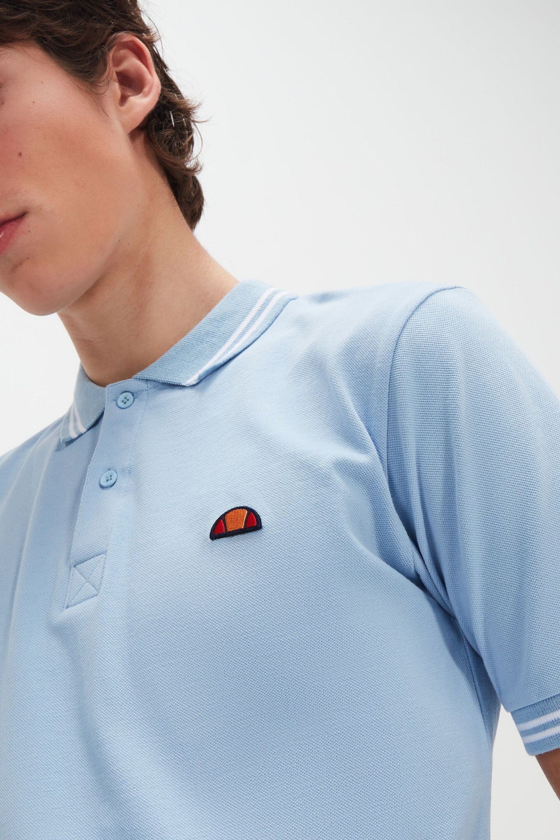 Ellesse Blue Rookie Polo Shirt - Image 4 of 6