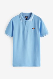 Ellesse Blue Rookie Polo Shirt - Image 6 of 6