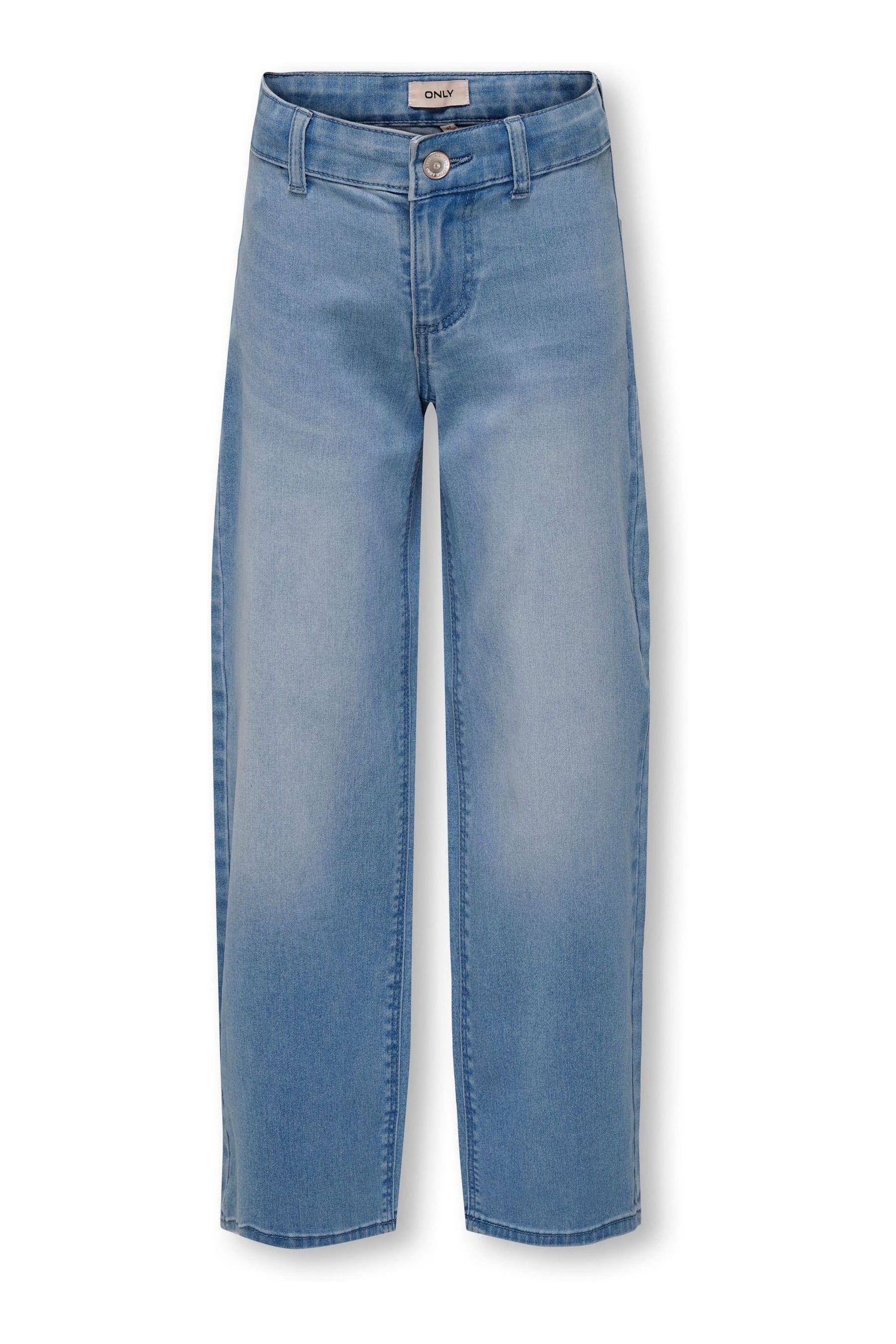 Buy ONLY Blue Wide Leg Stretch Adjustable Waist Jeans from the Next UK online shop