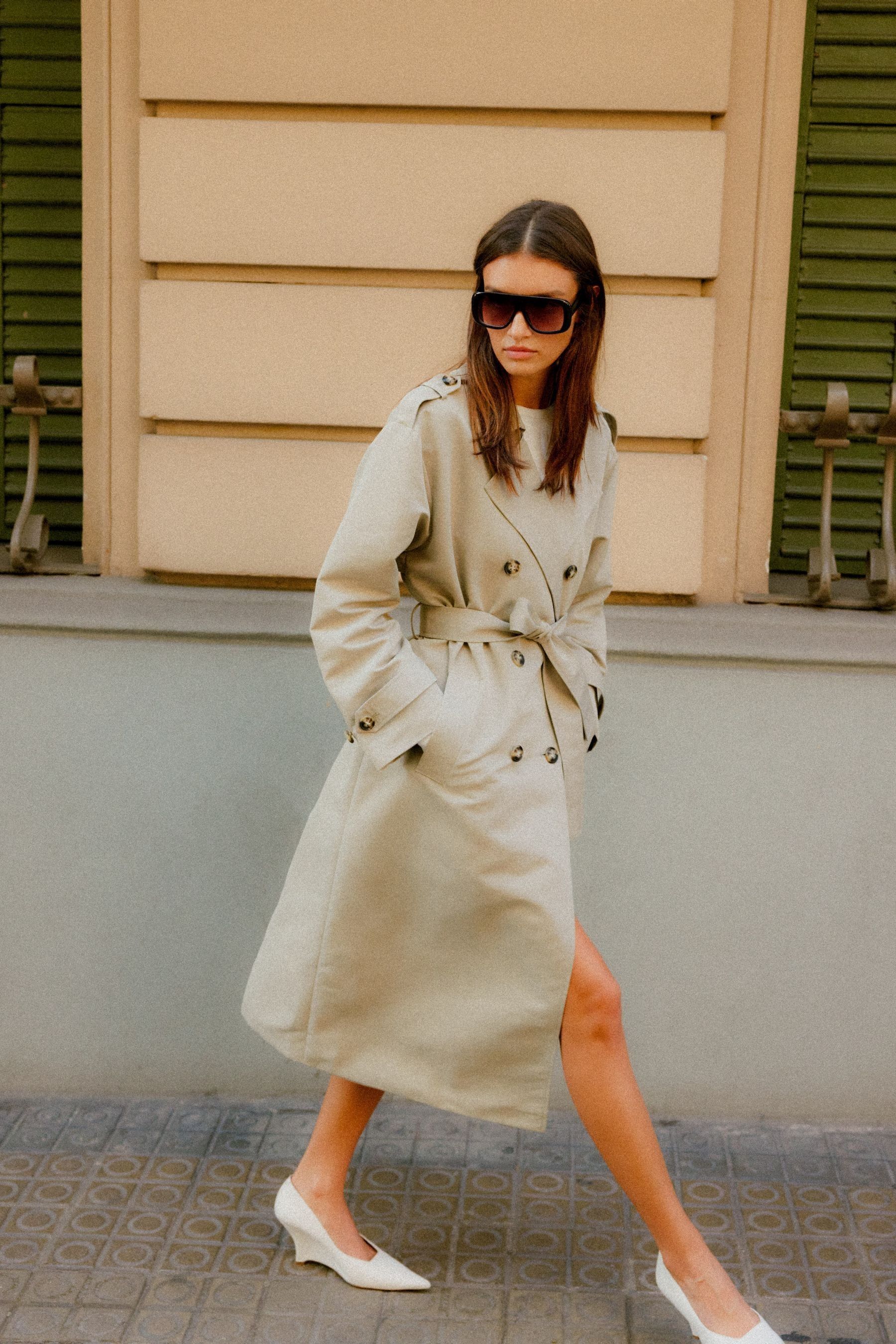 Vero moda green coat top