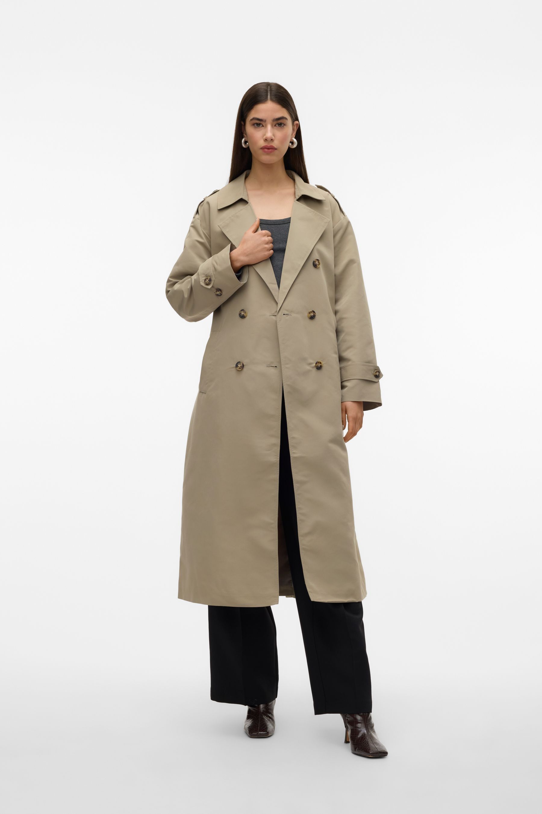 Vera moda trench coat top