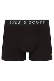 Lyle & Scott Black Underwear Trunks 3 Pack - Image 2 of 2