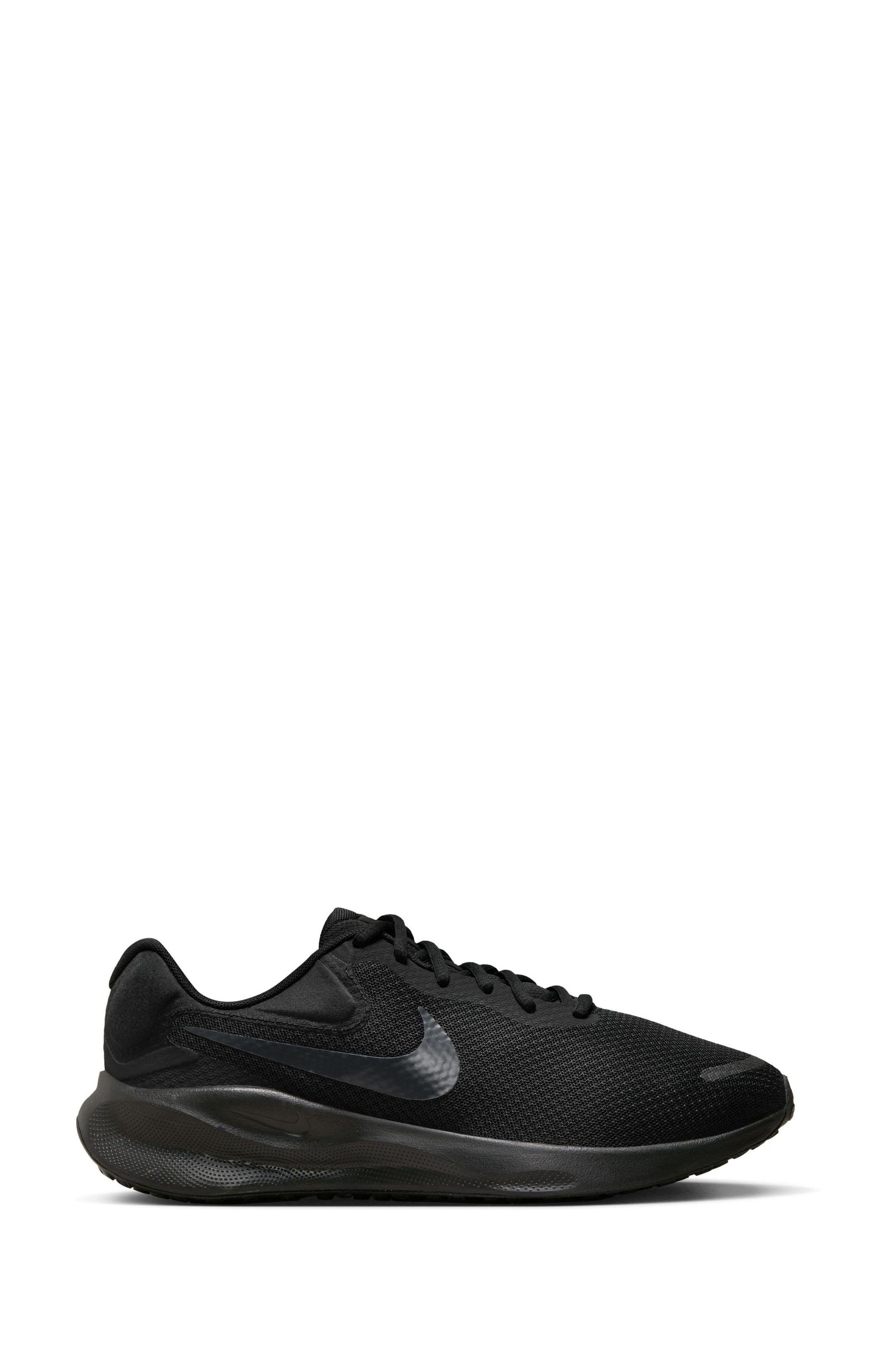 Buy Nike Black White Revolution 7 Road Running Trainers from the Next UK online shop